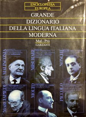 GRANDE DIZIONARIO DELLA LINGUA ITALIANA MODERNA MAL-PRO